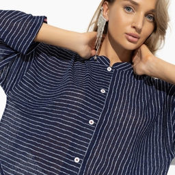 Блуза Эксперт привлекательности (blue fashion) - Charutti фото 3