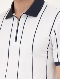 Lacivert Slim Fit Ti__rt