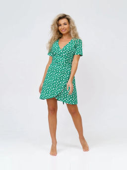 Халат женский Текс-Плюс, цвет зеленый