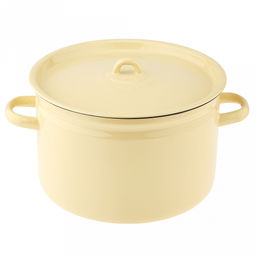 Земляника лесная Кастрюля эмалированная 7л, форма цилиндрическая, металлическая крышка, металлические ручки (Россия) - Домашняя мода фото 3