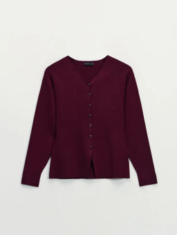 Приталенный кардиган из вискозы / Zarina  фото 2