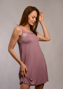 Ночная сорочка НЮАНС (лиловый № 4) - Ивановская трикотажная компания фото 2