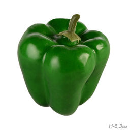 Цена за 1 шт. Муляж Перец зеленый 8,3 см / 33-25 /уп 150/