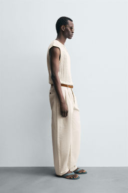 SLEEVELESS KNIT T-SHIRT - Zara фото 4