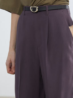 Beli Kemerli Havu? Kesim Kad?n Pantolon