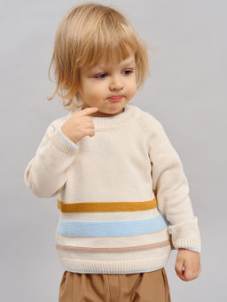 Джемпер вязаный Ручеек 0+