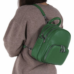 Рюкзак 670100 green Velina Fabbiana-Safenta