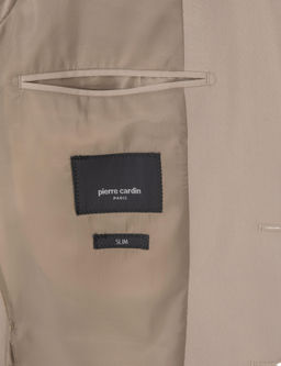 Bej Slim Fit Spor Tak_m Elbise
