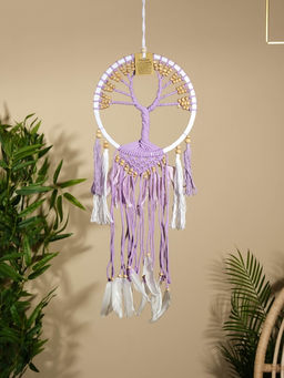 Ловец снов «Лавандовое дерево», 22×60 см