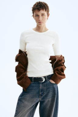 Top de canal? en mezcla de seda - H&m фото 4