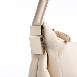 Сумка-багет на молнии, цвет белый - Simaland фото 7