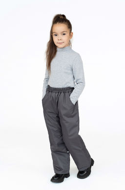 Брюки демисезонные серые