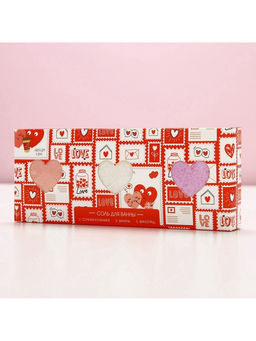 Соль для ванны Love, 3×100 г, Чистое счастье