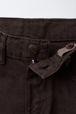 BARREL DENIM TROUSERS - Zara фото 3