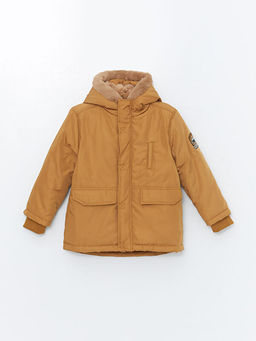 Kap??onlu Erkek ?ocuk ?i?me Mont