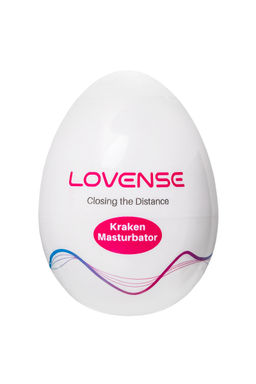 Набор маструбаторов нереалистичных LOVENSE Kraken, TPE ,белый, 6,2 см