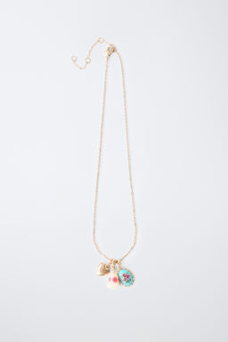 COLLAR COLGANTES CHARMS / Dorado - Zara фото 4