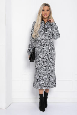 Платье Белые ночи (черно-белое) П12305-19 - Lt collection фото 4