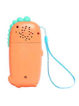 Музыкальный телефон детский «Милый дракончик», звук, цвет оранжевый