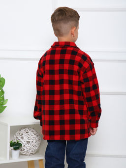 РБ013 Рубашка Мейн (красный) - Милаша фото 14