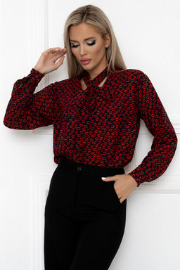 Блуза Open Style 6319 красный