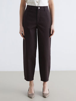 Barrel Fit Kad?n Jean Pantolon