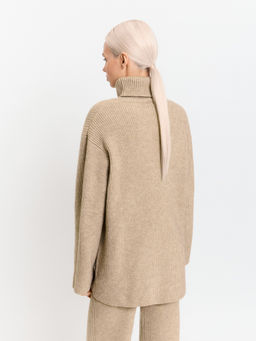 10200320125 Свитер жен. Tiempo кофейный - Concept club фото 3