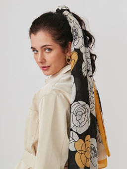 Большой, мягкий, тонкий и очень нежный двусторонний палантин - Tantino фото 9