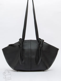 Сумка женская кожаная 2394-1Y black Polina&Eiterou