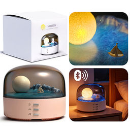 Светильник-колонка "Лунный свет" (с Bluetooth) в коробке