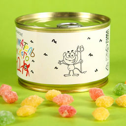 Монпансье Воспитатель, карамель леденцовая в консервной банке, 140 г - Simaland фото 3