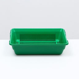 Туалет глубокий с сеткой 36 х 25 х 9 см, зеленый - Simaland фото 2