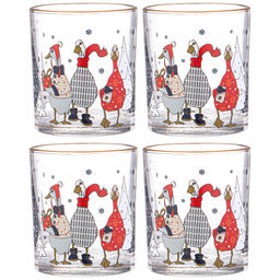 НАБОР СТАКАНОВ FAMILY CHRISTMAS ИЗ 4-Х ШТ. 320 МЛ
