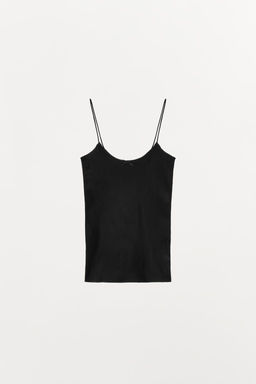 POINTELLE STRAPPY TOP WITH SATIN BOW - Zara фото 13