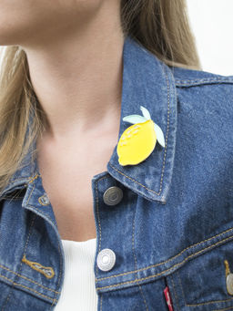 Брошь Лимон - Orgalica фото 3