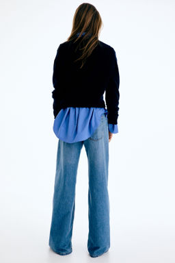 Wide High Waist Jeans - H&m фото 8