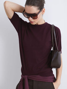 Bisiklet Yaka Kad?n Triko Kazak