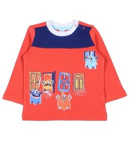 CRB wear/CWB 61964 Джемпер для мальчика, оранжевый/Ex.Cherubino