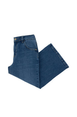 K_z _ocuk Mavi Jean Pantolon Sepette S_rpriz _ndirim