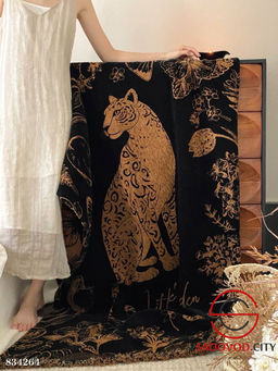 Велюровое покрывало на кровать