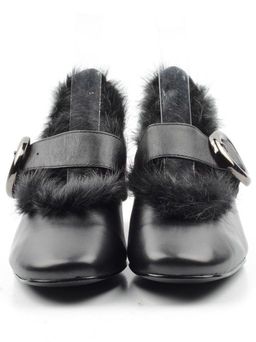 03-N18116P-2 BLACK Полуботинки женские (натуральная кожа) - Фабричный китай фото 6