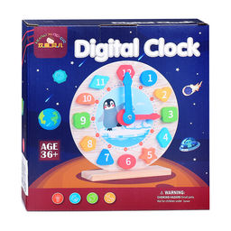 Пазл вкладыш Часы - Пингвин на льдине - Щепочка фото 4