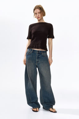 Top en punto con textura - H&m фото 4