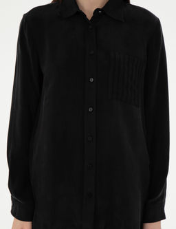 Siyah Comfort Fit Uzun Kollu G_mlek - Pierre cardin фото 6