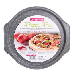 Форма для пиццы 35*33.5*2.5см из углеродистой стали (6015M) /KAMILLE/
