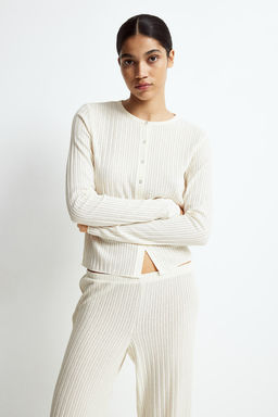 Pantalon en punto de canale - H&m фото 2