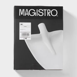 Блюдо Magistro «Бланш», 24×18×4.5 см, фарфор, белое