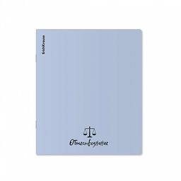 Цена за 6 шт. Тетрадь общая ученическая с пластиковой обложкой на скобе ErichKrause Pastel Bloom ассорти, Обществознание, 48 листов, клетка  фото 3