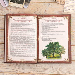 Родословная книга Книга моей семьи в шкатулке с деревом, 20 х 26 см - Семейные традиции фото 5