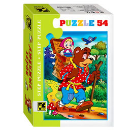 Цена за 20 шт. Пазлы «Мультики», 54 элемента МИКС